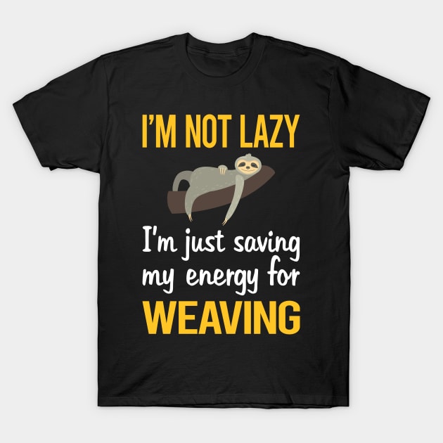 Saving Energy For Weaving T-Shirt by symptomovertake